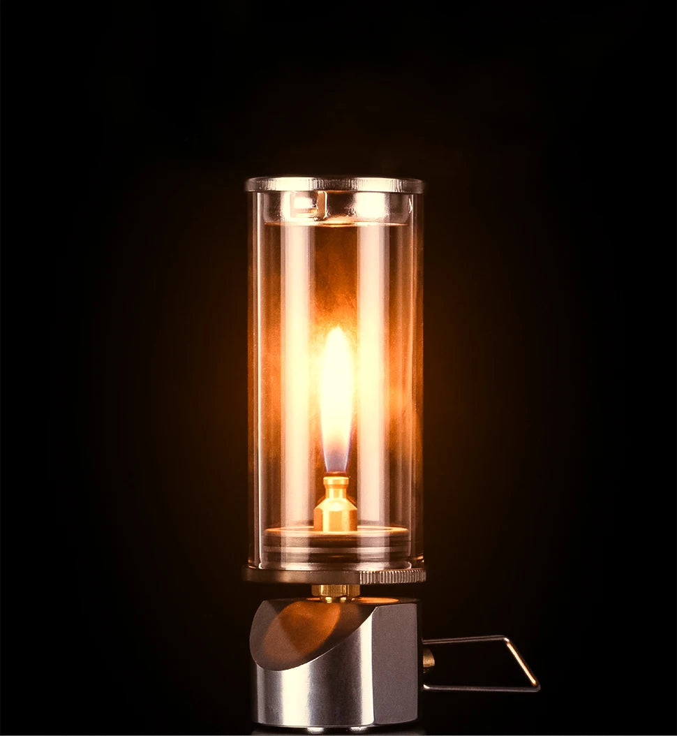 BRS-55 Windproof Gas Camping Lantern, 100g Mini Tent Light