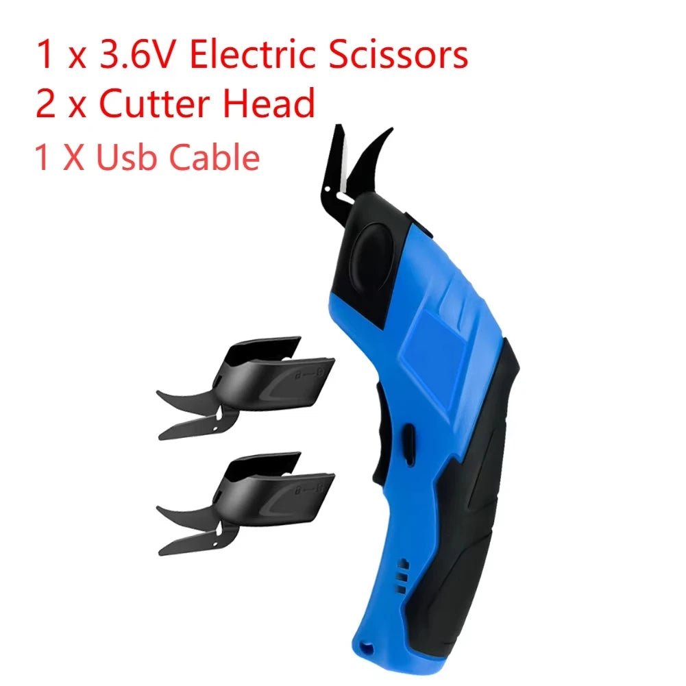 3.6V Rechargeable Electric Fabric Scissors