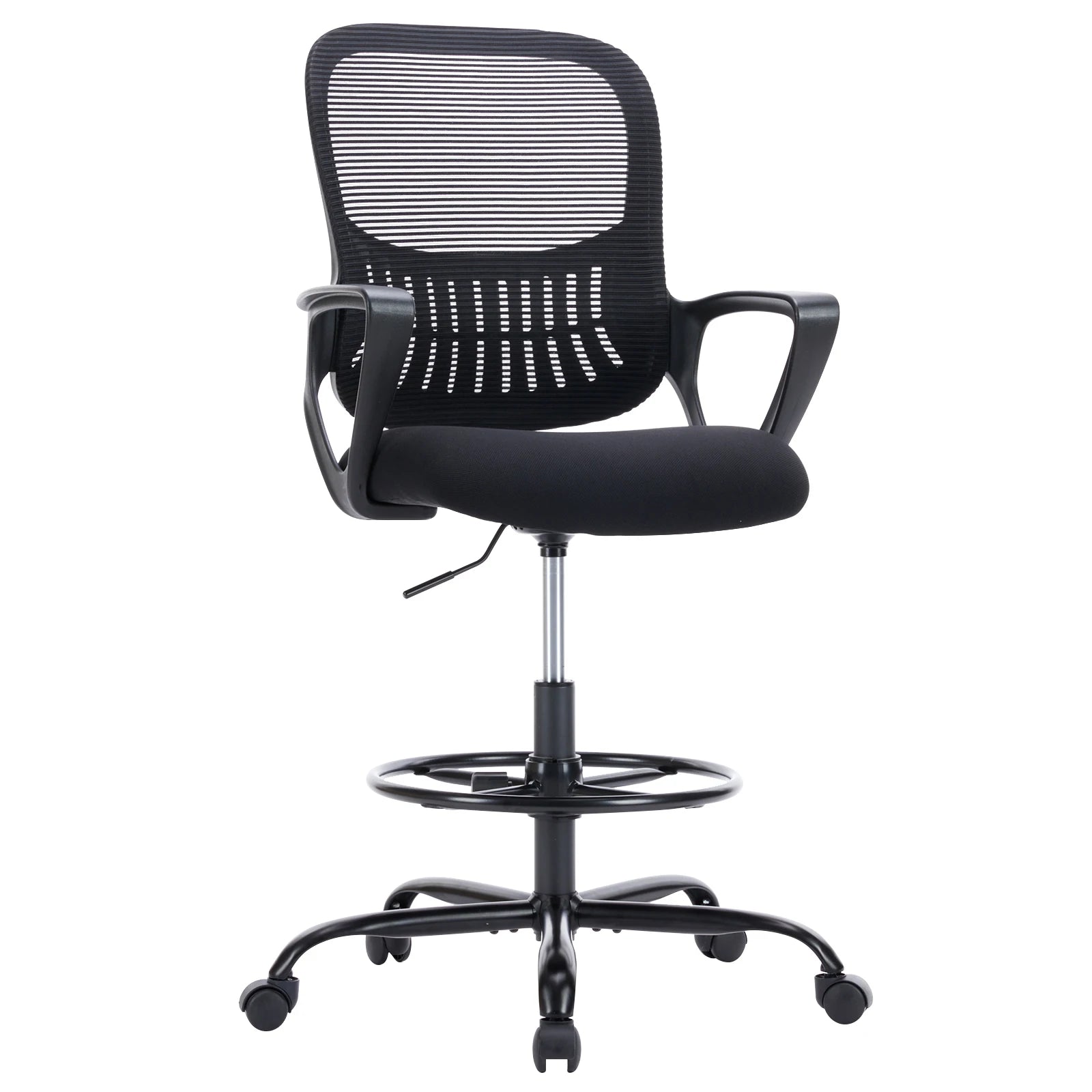 Ergonomic Mesh Office Chair with Lumbar Support & Adjustable Height