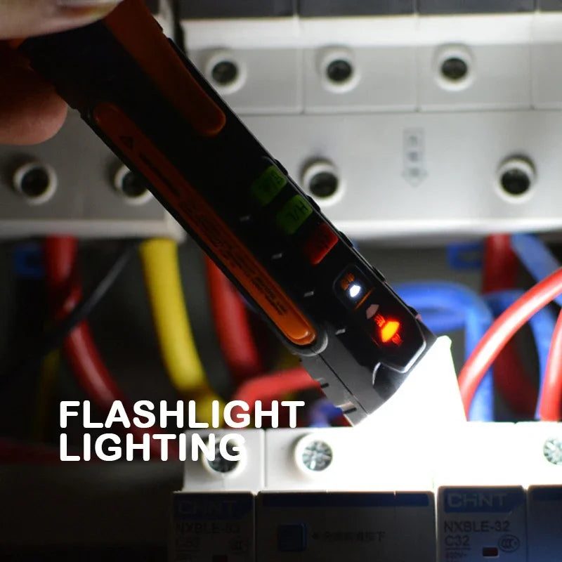 Dual-Sensitivity Non-Contact AC Voltage Detector