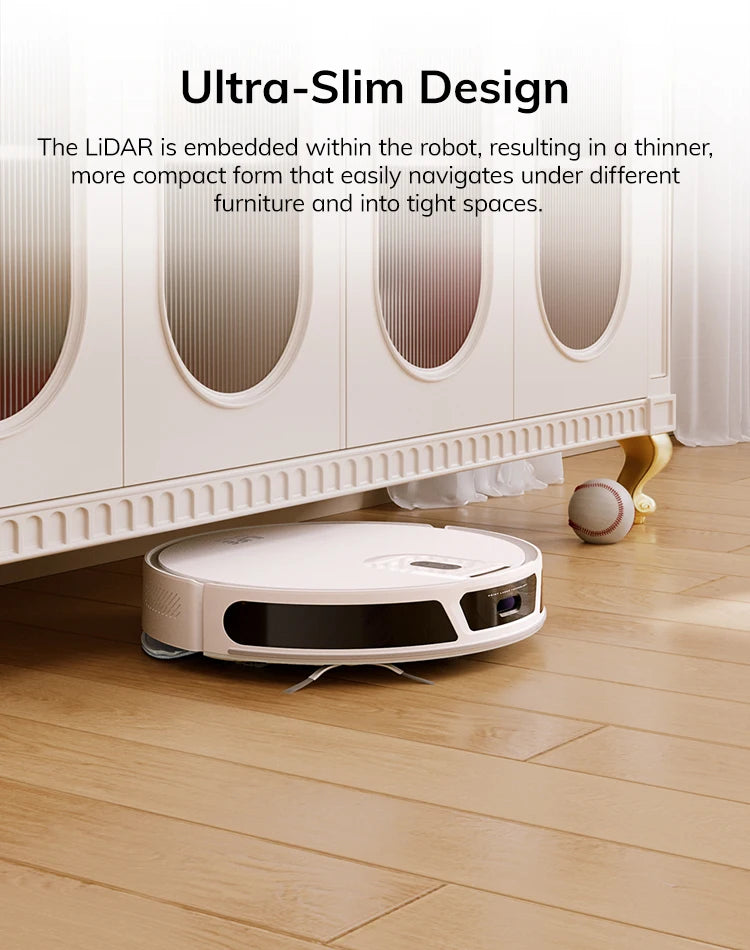 ILIFE V20 Robot Vacuum Cleaner with Powerful Suction and Smart Navigation