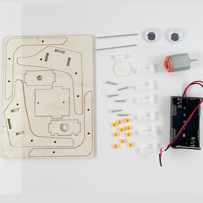 DIY nyolclábú járó robotmodell-készlet