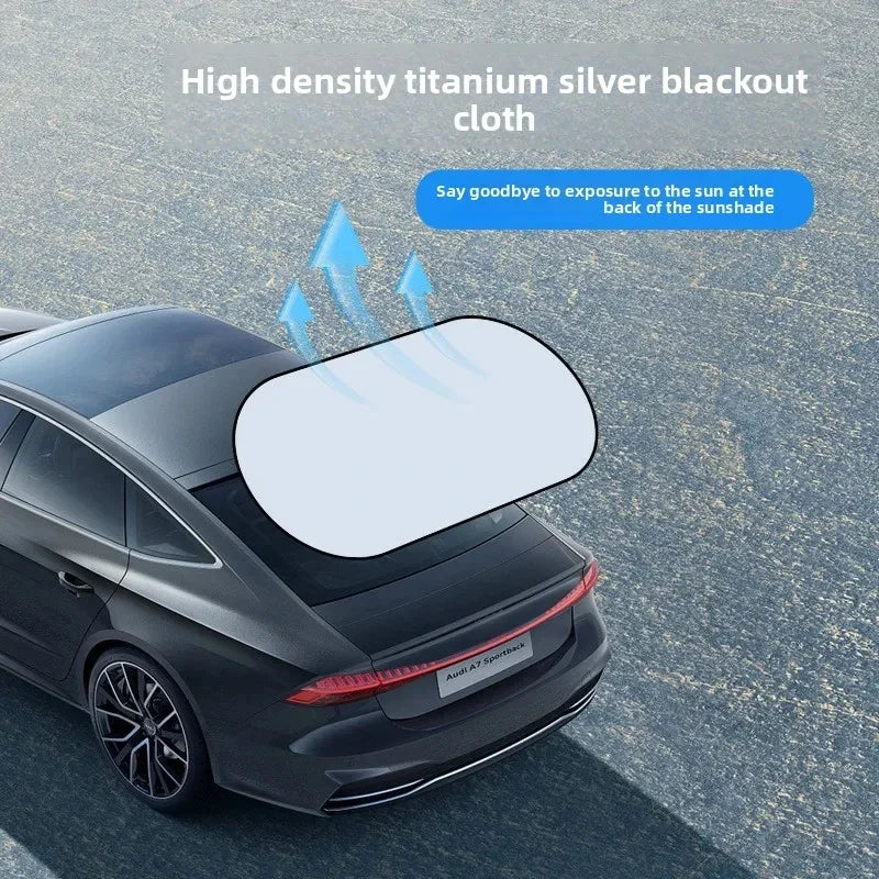 Reflective Rear Car Window Sun Shade