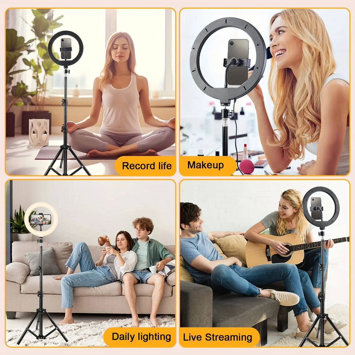 Selfie Ring Light with Tripod