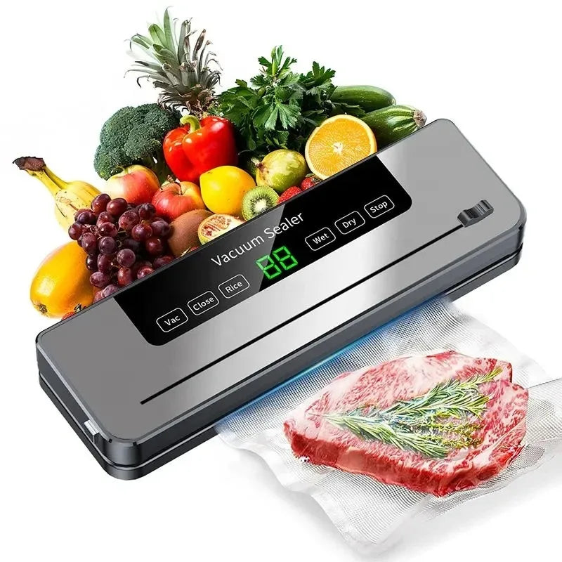 Scelleuse sous vide automatique pour aliments avec cutter intégré