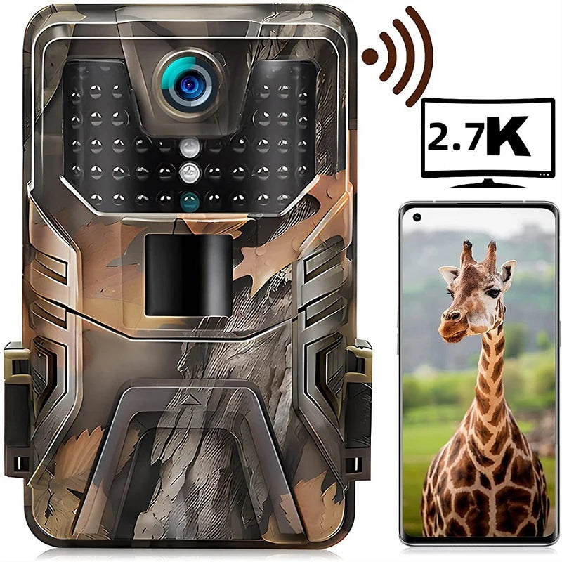 Outdoor WIFI APP 4K/2.7K 36MP/24MP Trail Camera Wildlife Infrared Night Vision Motion Activated IP65 Trap Game Cam Waterproof 