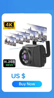 4MP Mini IP Bullet Camera Module for Underwater & Industrial Inspection