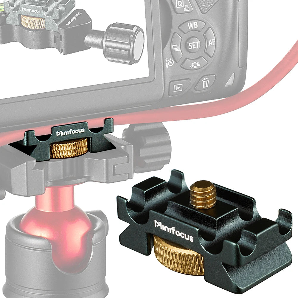Camera Tether Cable Clamp - Arca-Style Mount