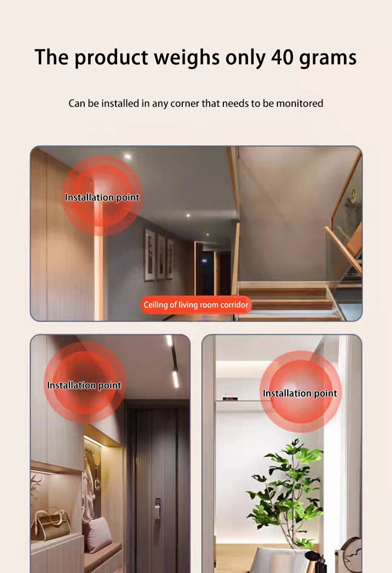 4MP 1080P Mini WiFi Camera for Indoor & Outdoor Monitoring