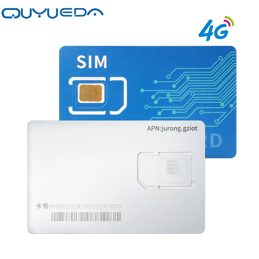 Globální IoT SIM karta 360MB ročních dat pro GPS trackery kompatibilní s 4G