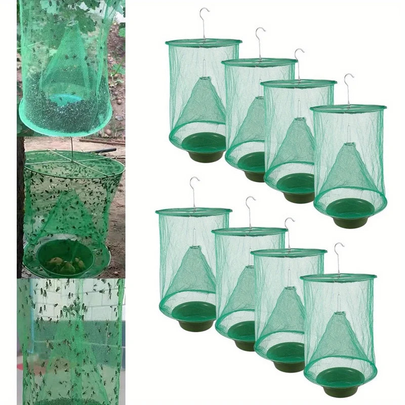 Hanging Reusable Fly Traps - Pack Options