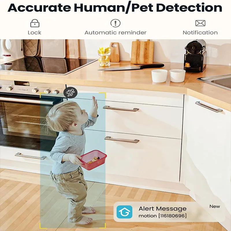 ieGeek 5MP Indoor Security Camera with 360° PTZ and Night Vision