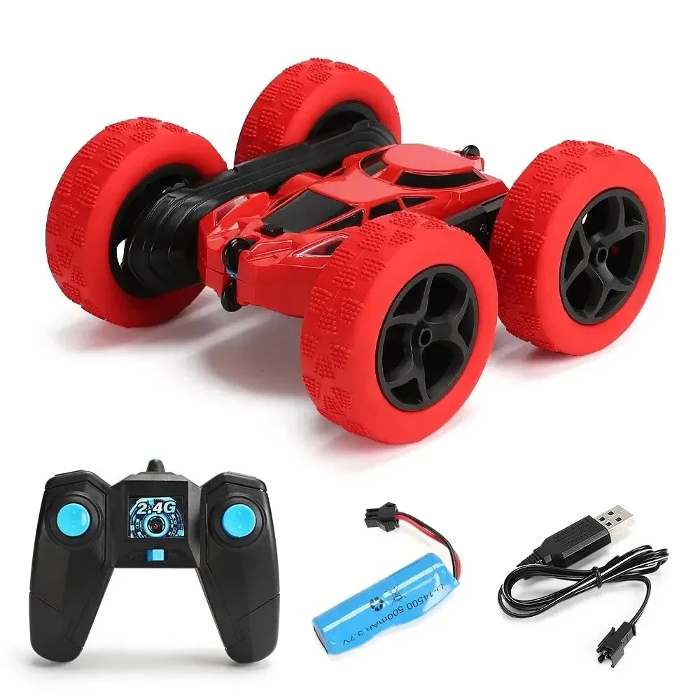 RC Stunt Car Children Double Sided Flip 2.4G Remote Control 360 Deree Rotation Off Road Drift RC Car Gifts For Kids Adults Boys 