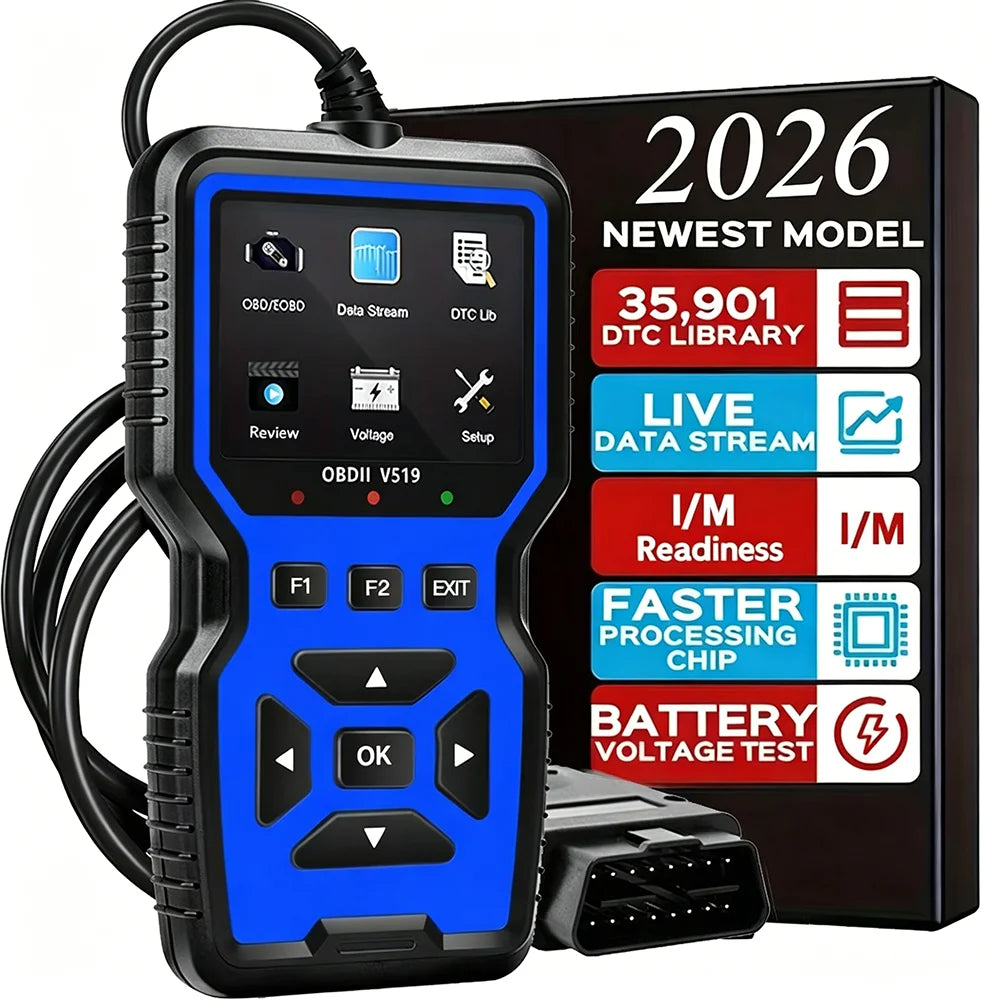 V519 Wired OBD-II Diagnostic Scanner