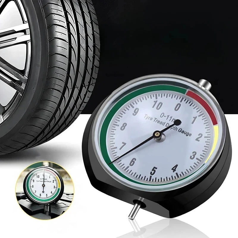 Dial Tyre Tread Depth Gauge
