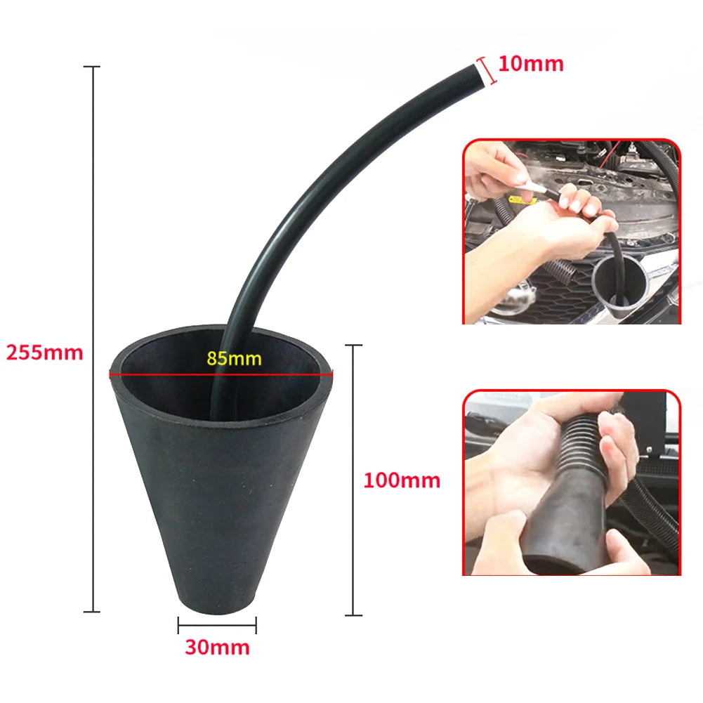 Cone Adapter for Automotive Smoke Leak Testers