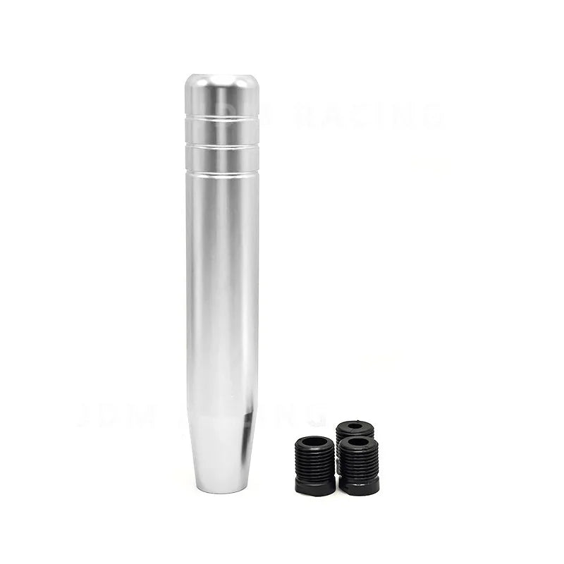 Universal Auto 13cm 18cm Length Manual Car Gear Shift Knob Aluminum Gear Shift Knob Racing Car Shift Gear Knob With 3 Adapters