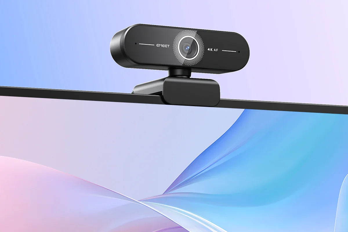 4K Webcam 1440P 2K Webcamera 1080P EMEET C60E Autofocus USB Computer Camera voor Wonen/ Video Bellen/ Conferentie