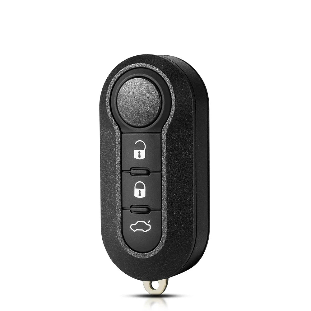 3 tlačidlový upravený diaľkový kľúč pre Fiat 500 Panda Punto Bravo Stilo Ducato, Citroën Jumper, Peugeot Boxer, SIP22 Flip Key