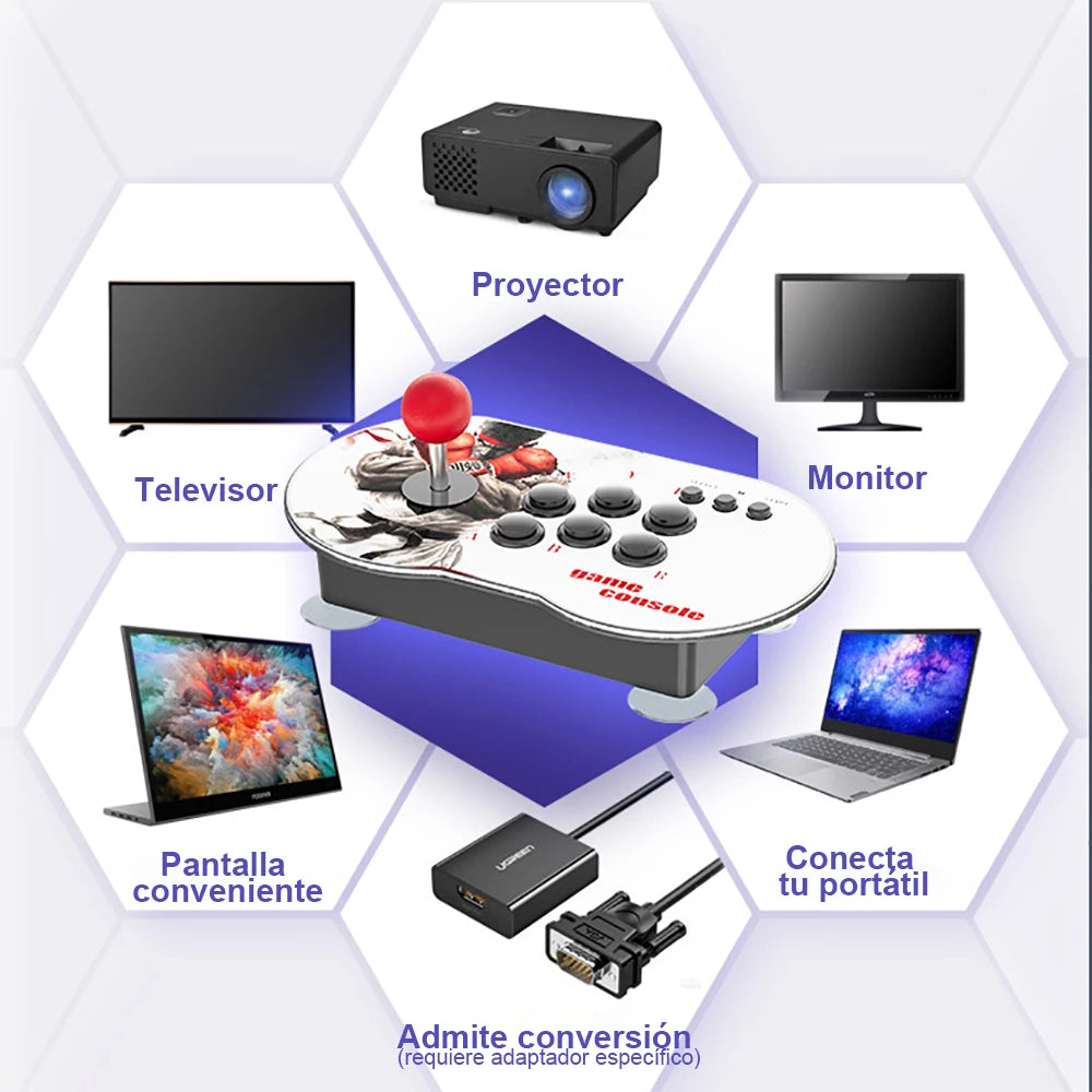 Console Arcade Retrò Pandora Box MT6 con Doppio Joystick