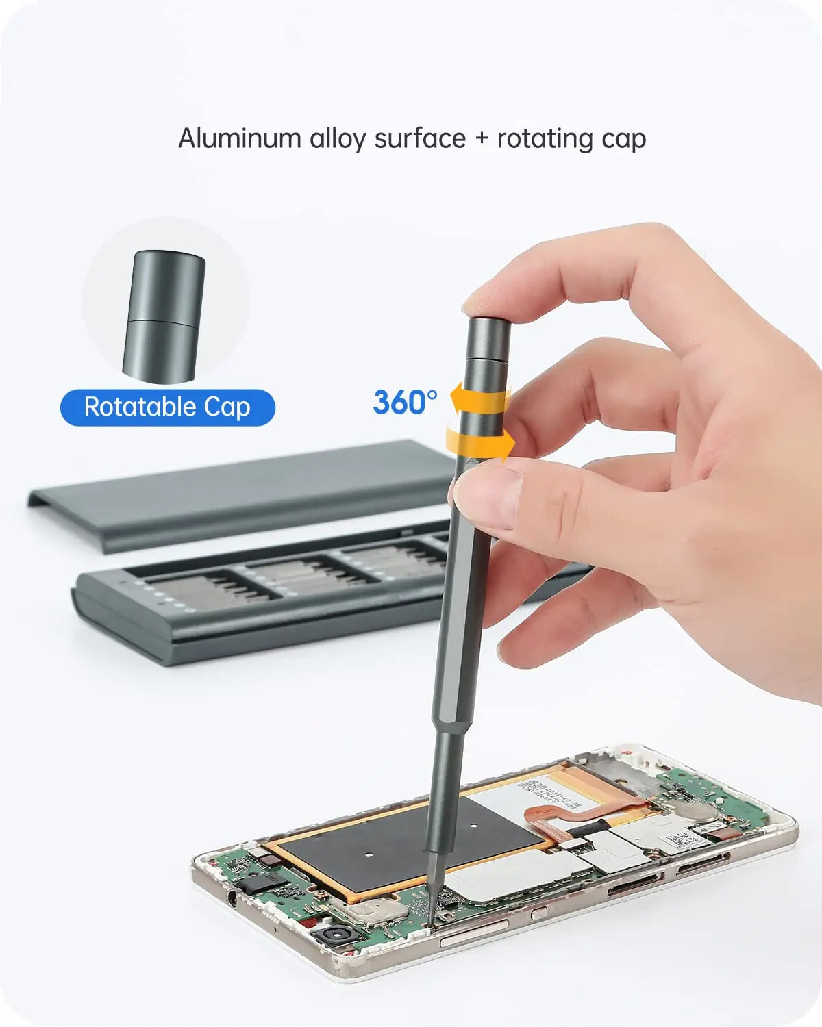 25-in-1 Precision Screwdriver Set with Magnetic Bits