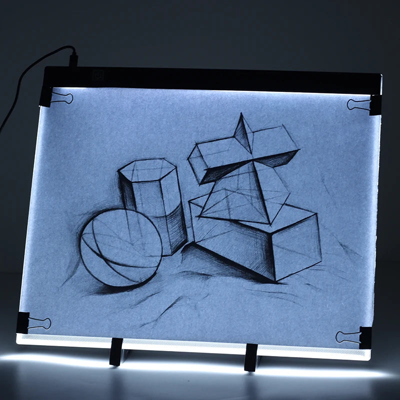 Piastra da tracing USB LED — Opzioni A3/A4/A5