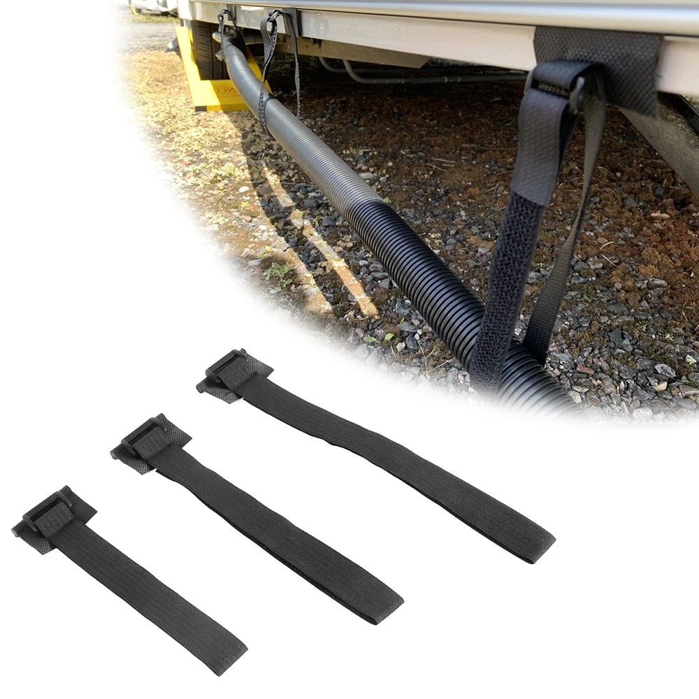 Sangles de support de tuyau Caravan et câble EHU - options de packs