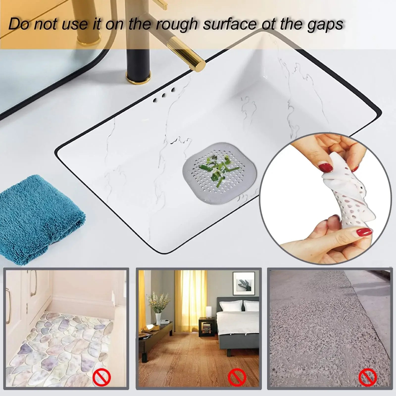 Plug Stopper Kitchen Sewer Silicone Bathroom Floor Bathtub WaterFilter Home Accessories shower drain hair catcher sink strainer 