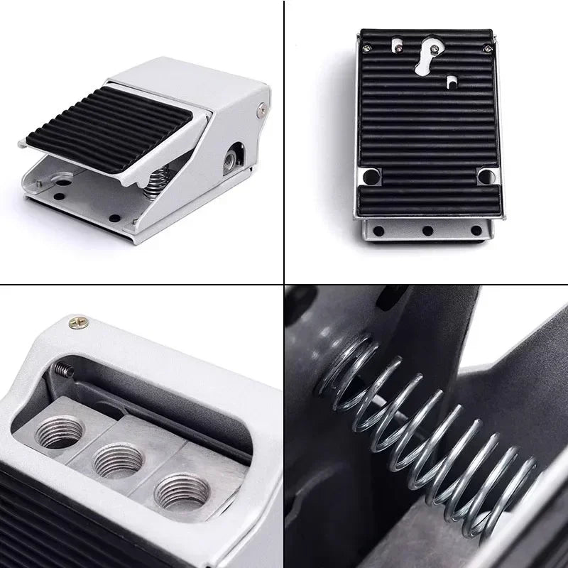 Pneumatic Foot-Pedal Valve Options