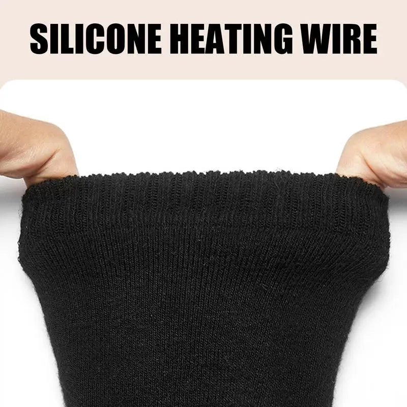 USB-Powered Heated Socks — One Pair