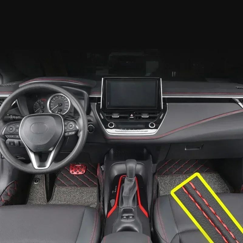 Self-Adhesive Car Interior Trim Line for Doors and Dashboard