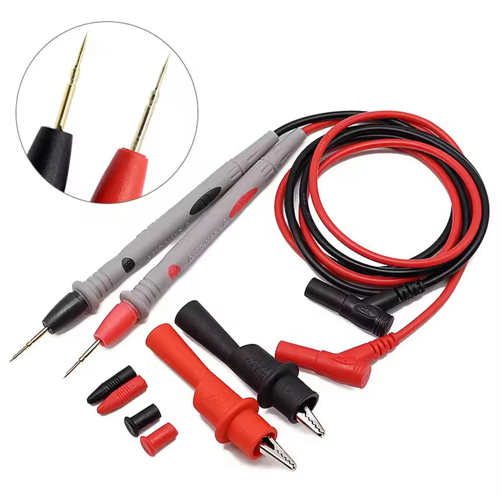 1000V 20A 10A Universal Digital Multimeter Probe Test Leads Pen Tip For Multimeter Feelers Multimeter Wire Cable 