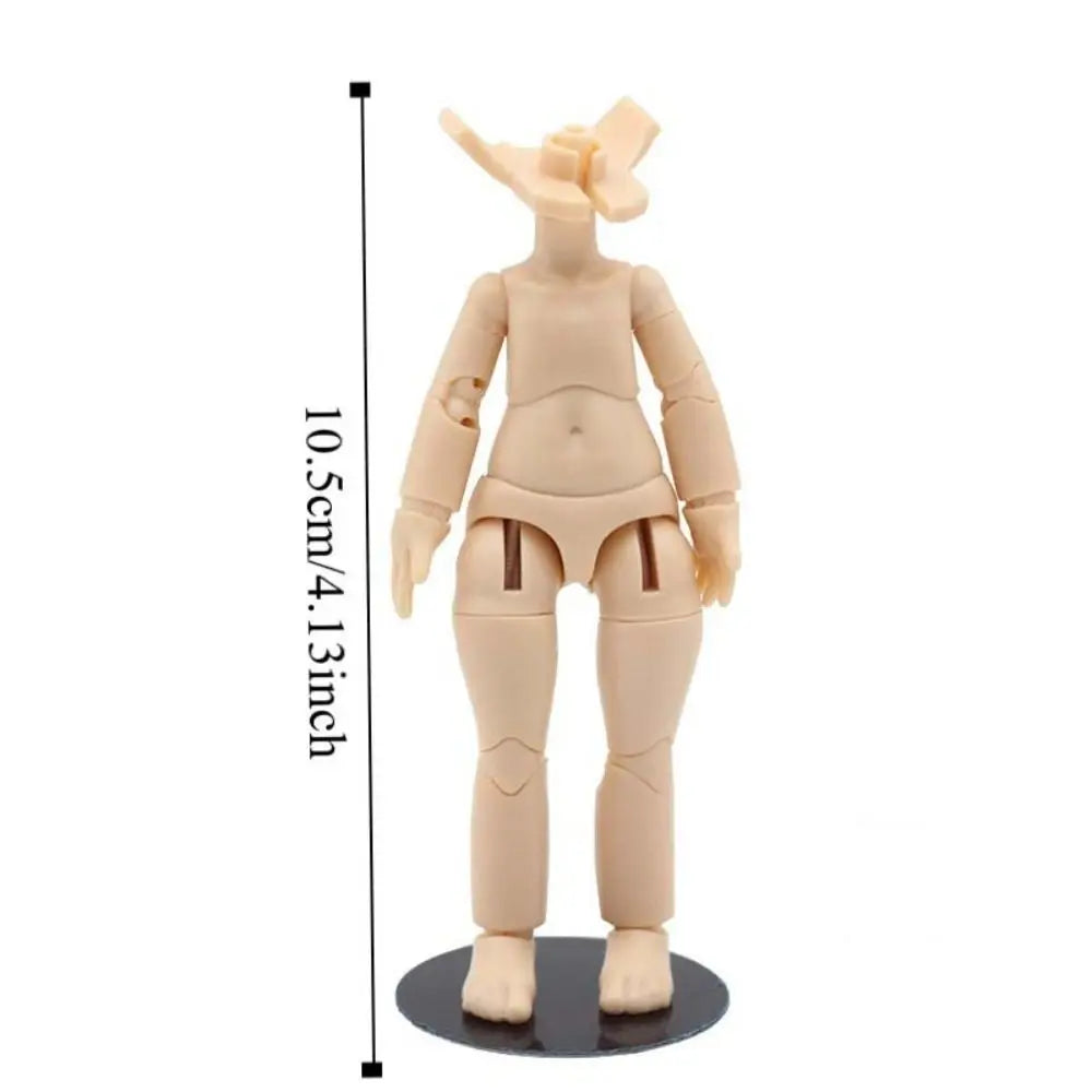 Jointed Doll Body, 10.5 cm