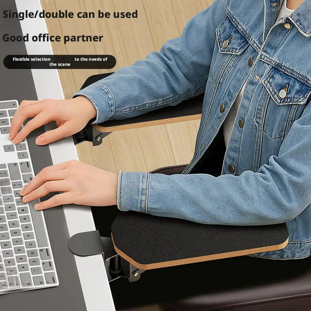 Clamp-On Desk Arm Support