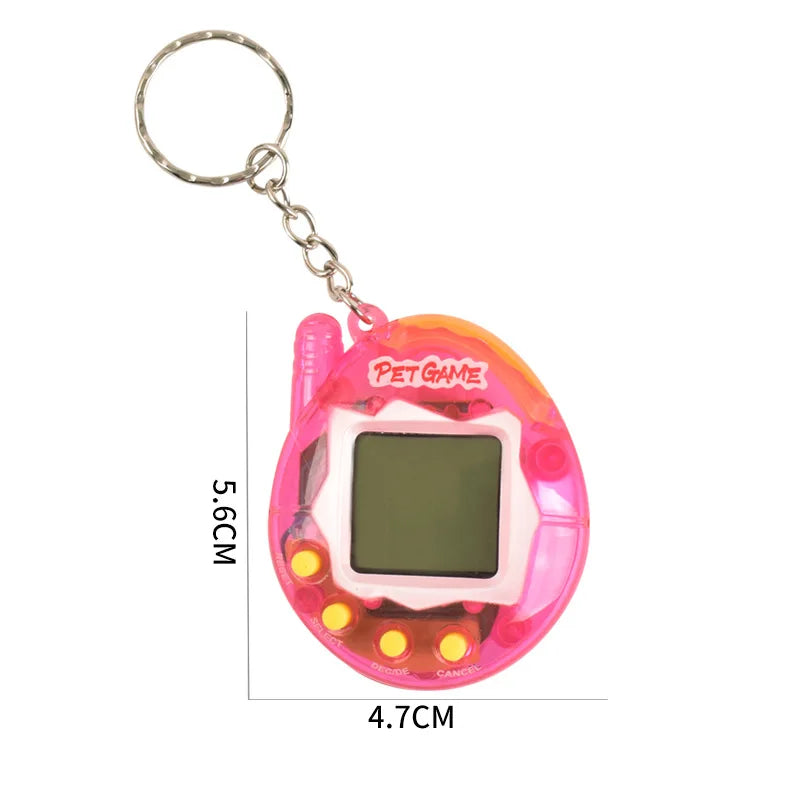 1PC Transparent Electronic Pets Nostalgic 168 Pets In One Virtual Cyber Digital Nostalgic Funny Toys Pixel Funny Play 