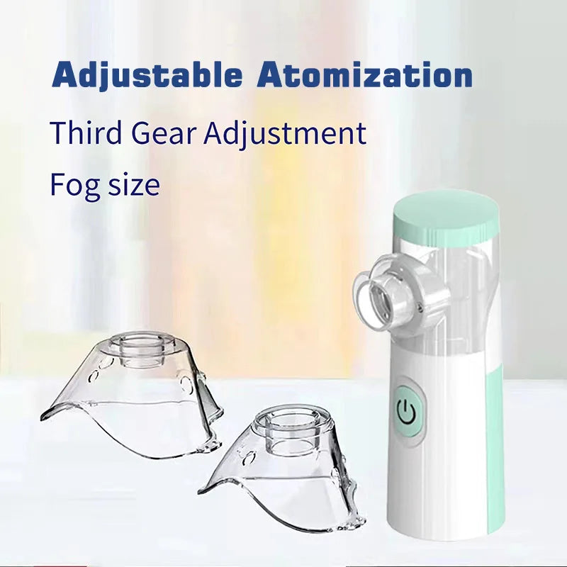 Handheld Portable Inhale Nebulizer Mesh Atomizer for Kids & Adults