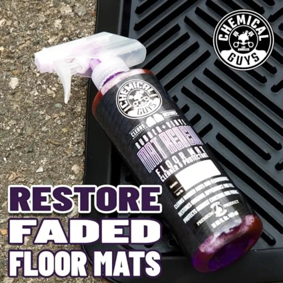 Heavy Duty Door Mat Cleaning Kit with Renew Rubber + Vinyl Cleaner