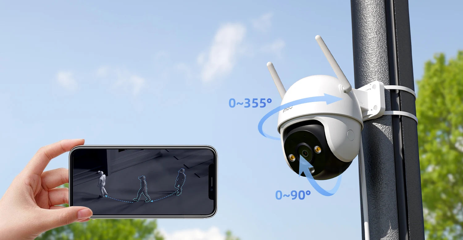 IMOU Outdoor IP66 DK7 3MP Camera Colorful Night Vision Wi-Fi  AI Human Detection Camera Surveillance