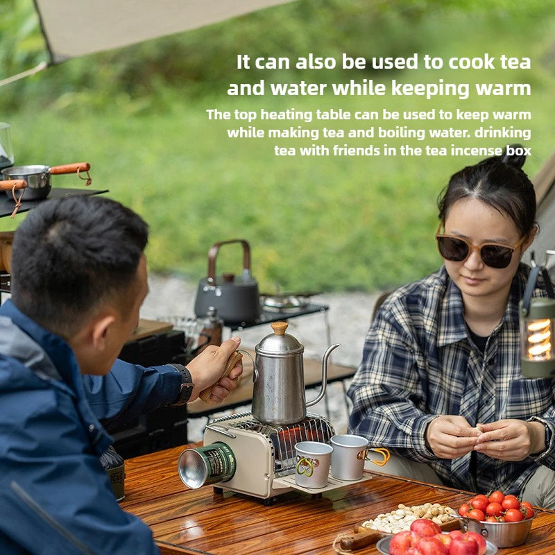 Outdoor Mini Heating Stove Portable Butane Burner
