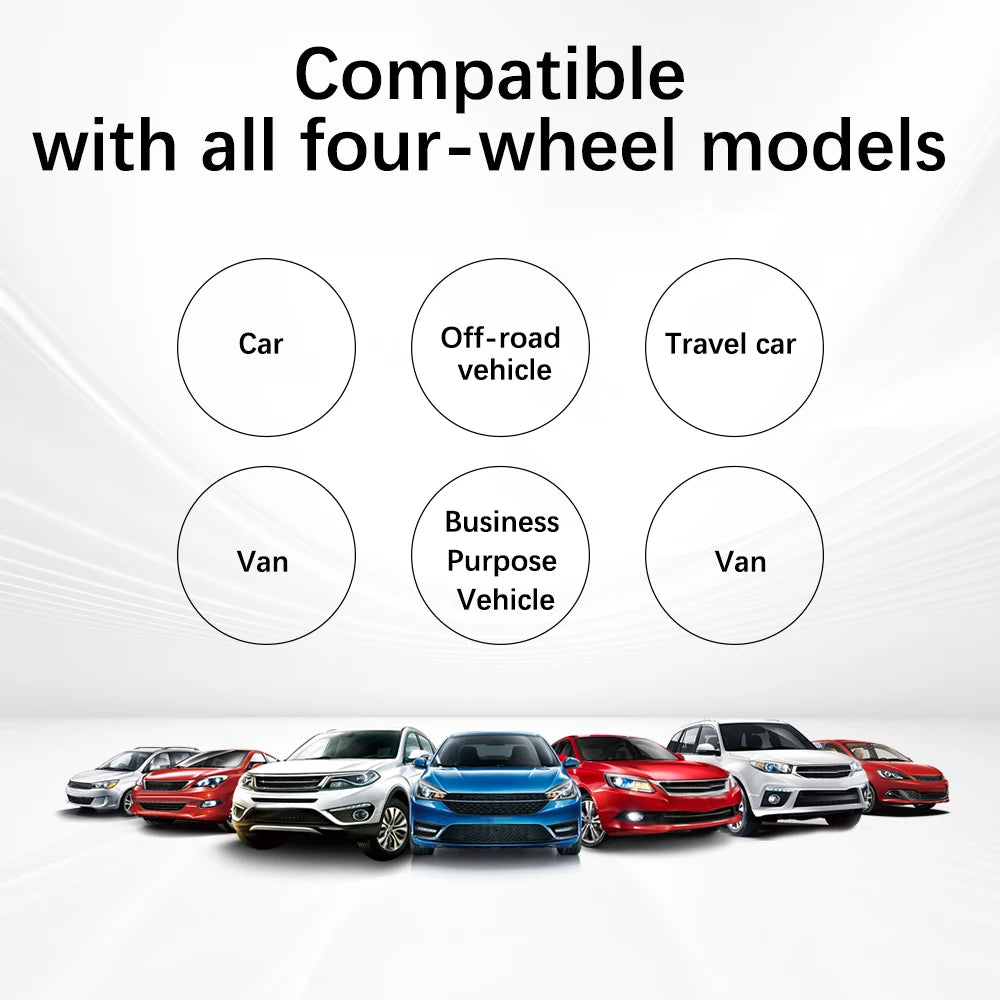 Solar TPMS Tire Pressure Monitoring System with External Sensors