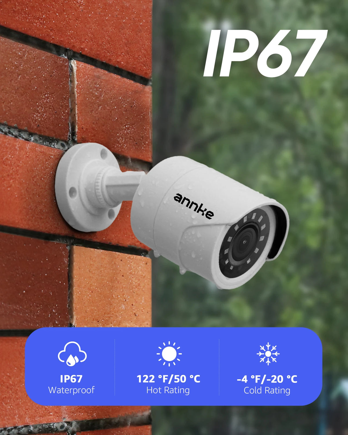 1080P 4-in-1 HD Bullet Security Camera