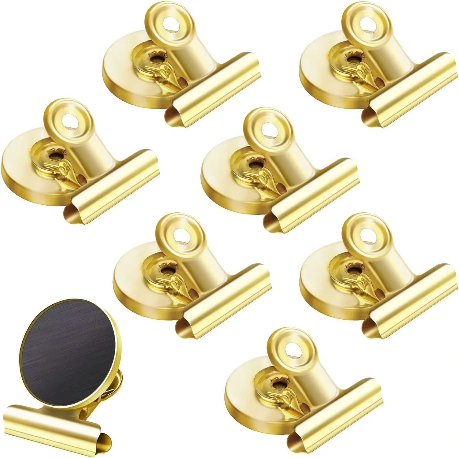 Strong Magnets Magnetic Clips Bulldog Clips Heavy Duty Magnetic Clips Perfect for Whiteboard Magnets Photo Displays Home 