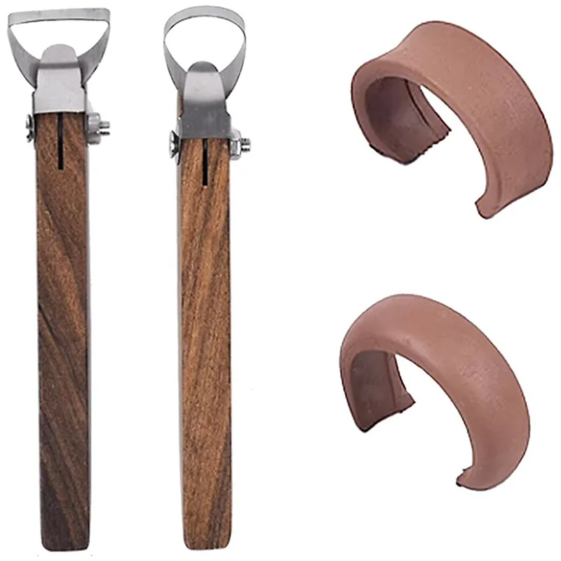 2 Adjustable Clay Handle Cutters