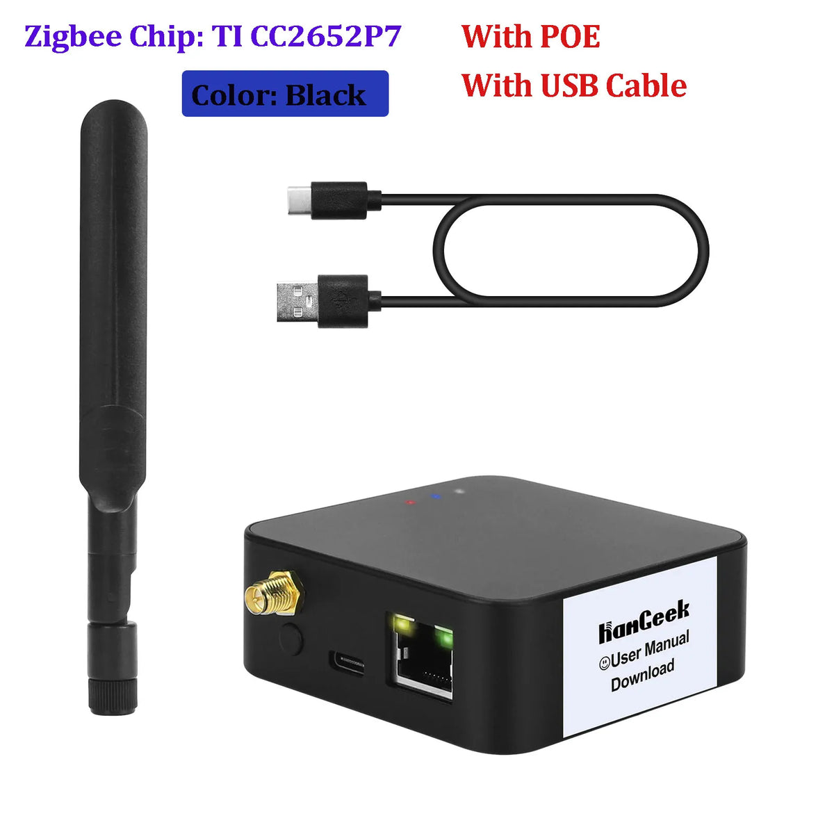 HMG-01 Plus Zigbee Coordinator - PoE Options