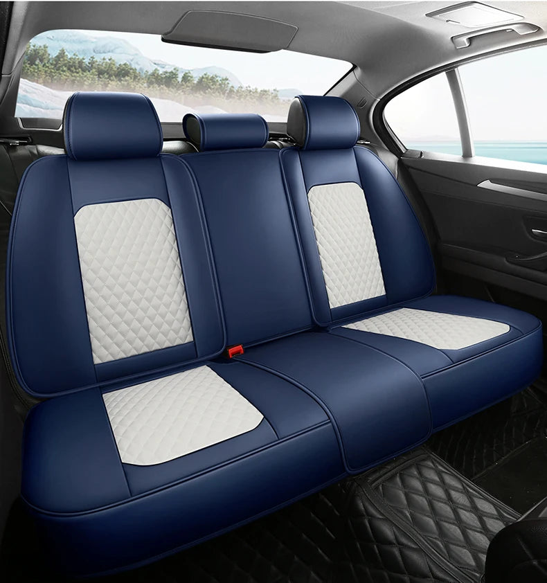 Універсальні чохли на автокрісла – комплект повного покриття з нубукової шкіри Nappa