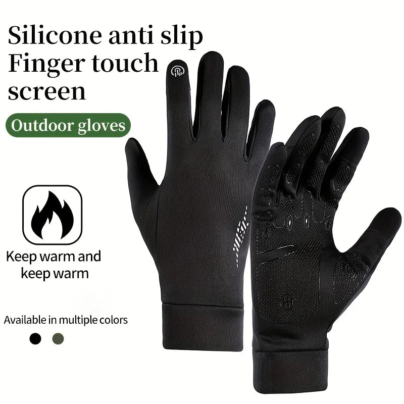 Guanti da ciclismo touchscreen per tempo freddo