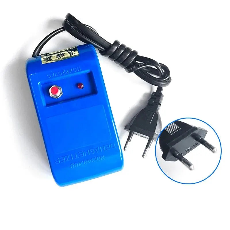 Electric Watch Demagnetizer with EU or US Plug Options