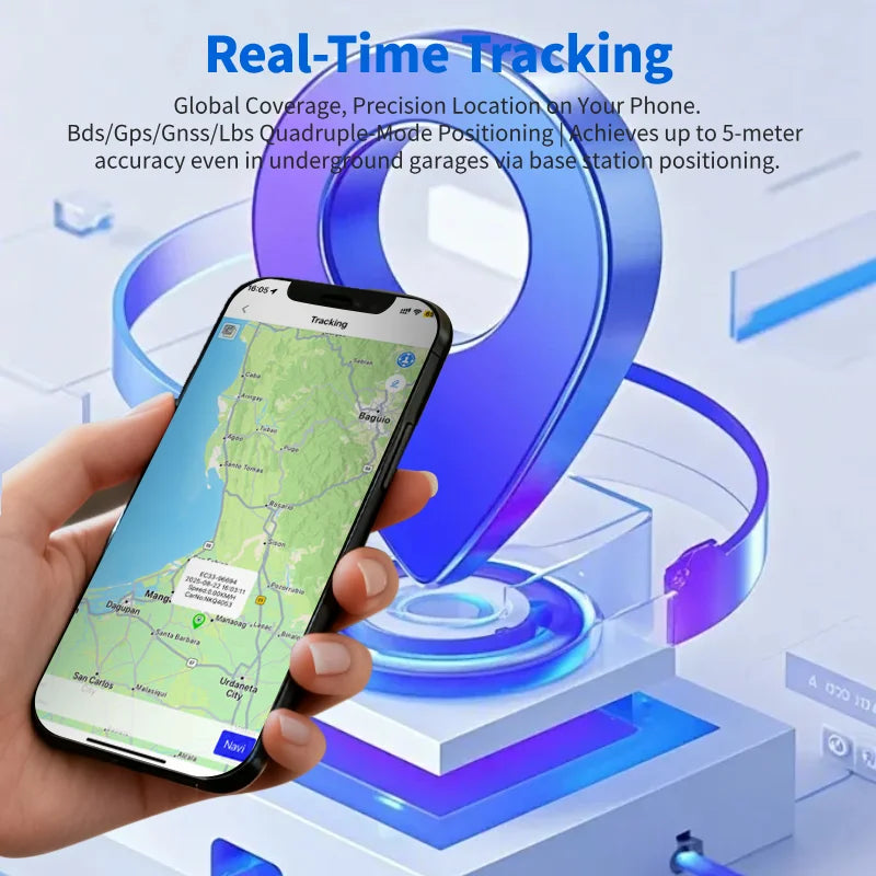 TrackerKing Vehicle Car Motorcycle GPS Tracker Oil-Cut ACC ALARM Android IOS APP J16/EC33