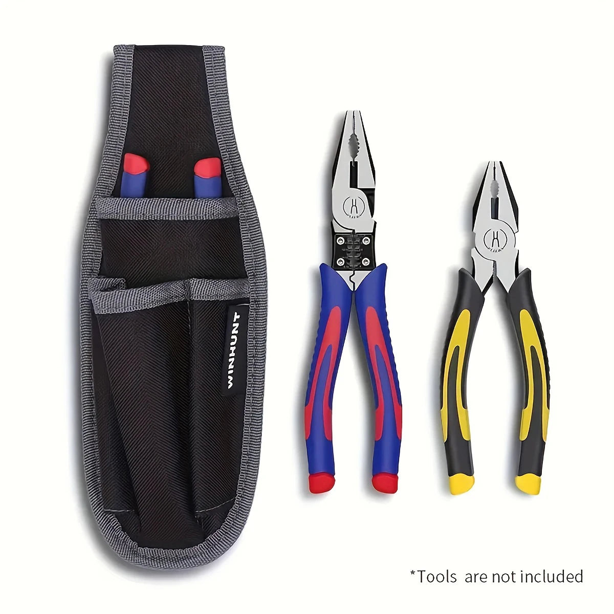 The Tool Kit Is Sturdy and Durable. The Tool Waist Bag Is a Multi-Functional Waist Bag Specially Designed for Electricians, 1 PC