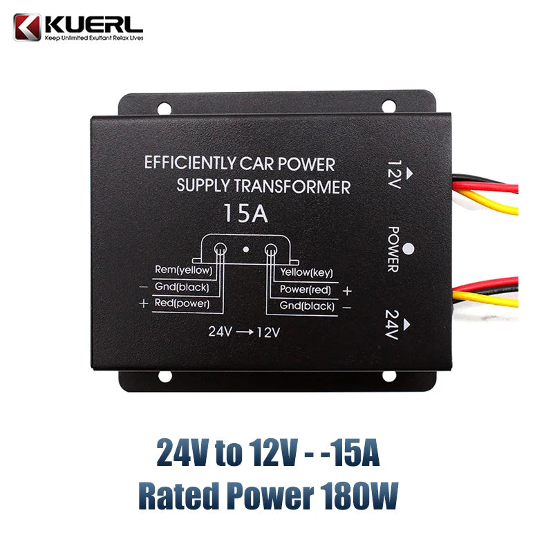 Convertitore di alimentazione DC da 24 V a 12 V